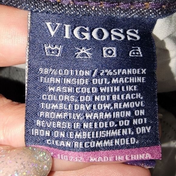 Vigoss The Dublin boot cut denim jeans size 28 - Picture 7 of 7